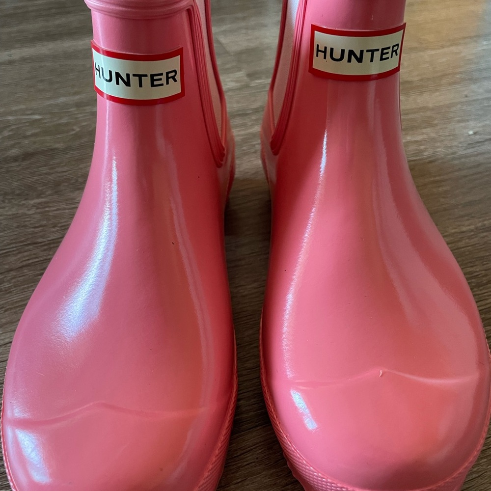 Hunter Pink Rain Boots
